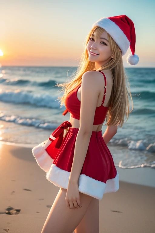 サンタコスプレ美女＃9 サンプル2ページ目