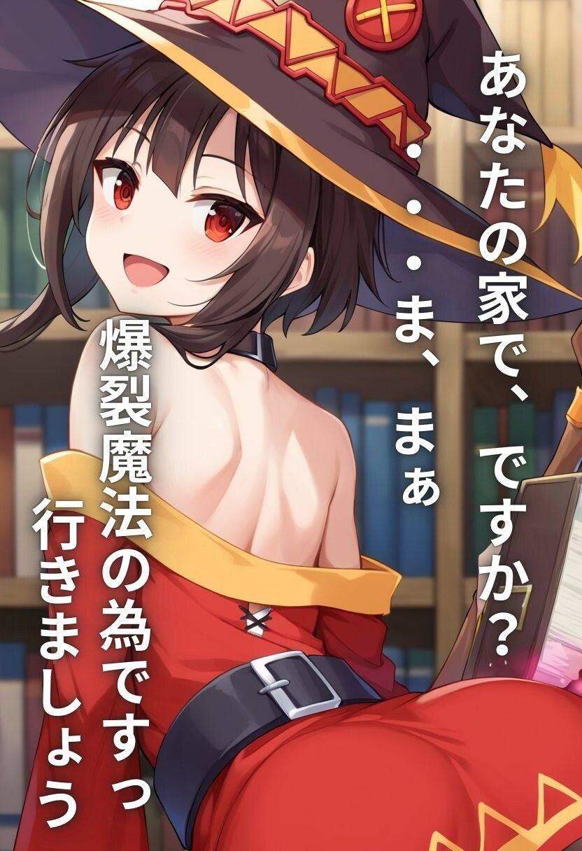 メグミンは淫乱魔法で快楽堕ちさせたので後はお好きにどうぞ サンプル4ページ目
