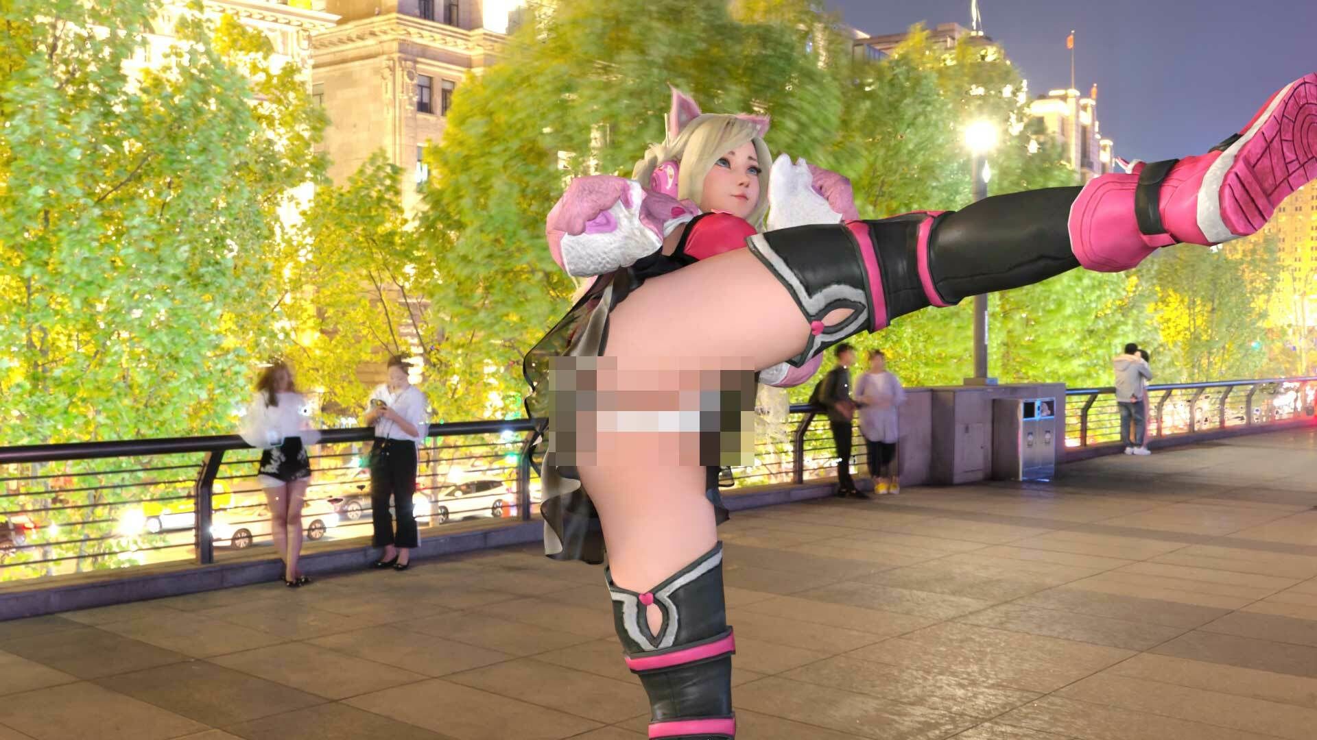 【▲100】一ノ瀬廻里の格闘家コスプレ・賞金の為にデスマッチに参加してレ○プの返り討ち （＃03:立ちバック） サンプル6ページ目