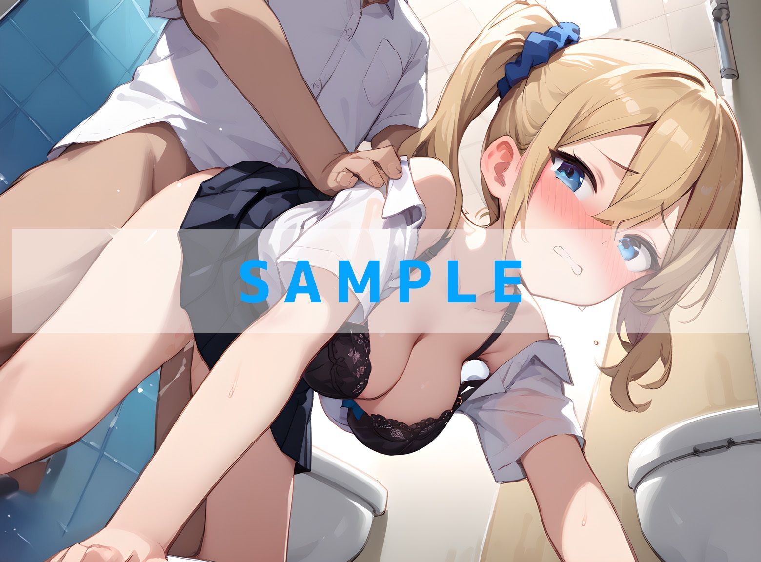 制服×トイレえっち .Vol2 サンプル1ページ目