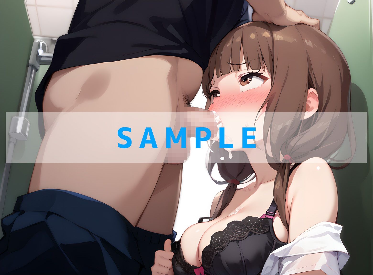制服×トイレえっち .Vol2 サンプル6ページ目