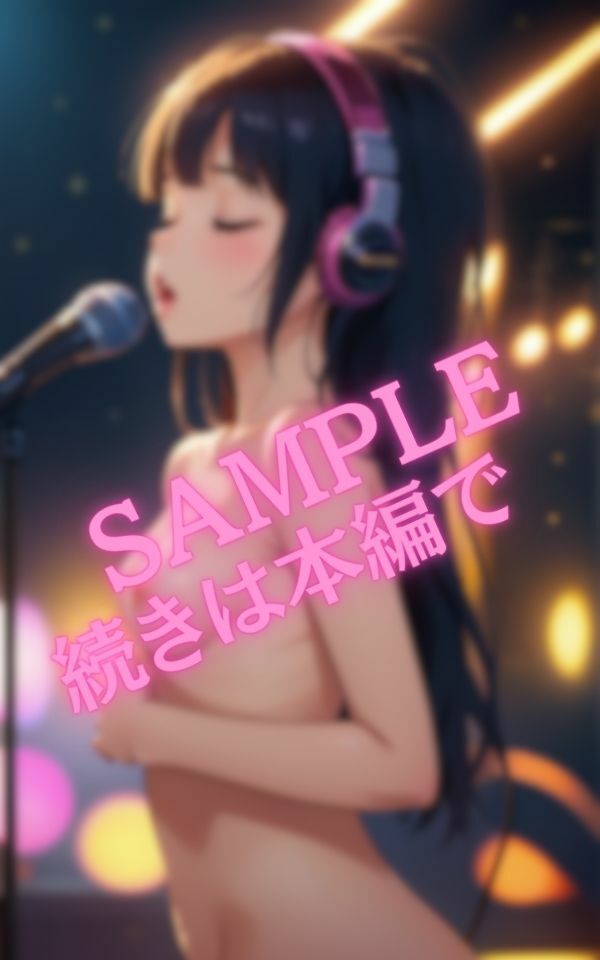 全裸歌唱！歌声よりも乳首が気になる美女 サンプル5ページ目