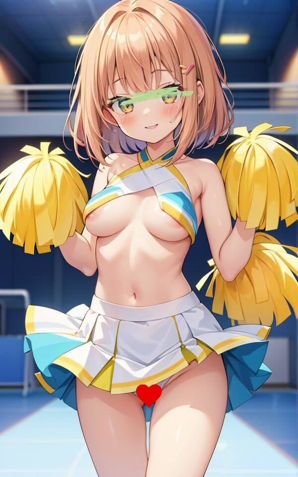 激しく踊るとみえちゃうかも？ サンプル1ページ目