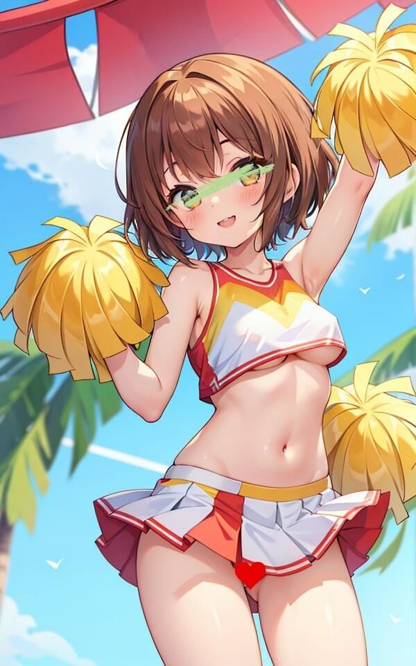 激しく踊るとみえちゃうかも？ サンプル4ページ目