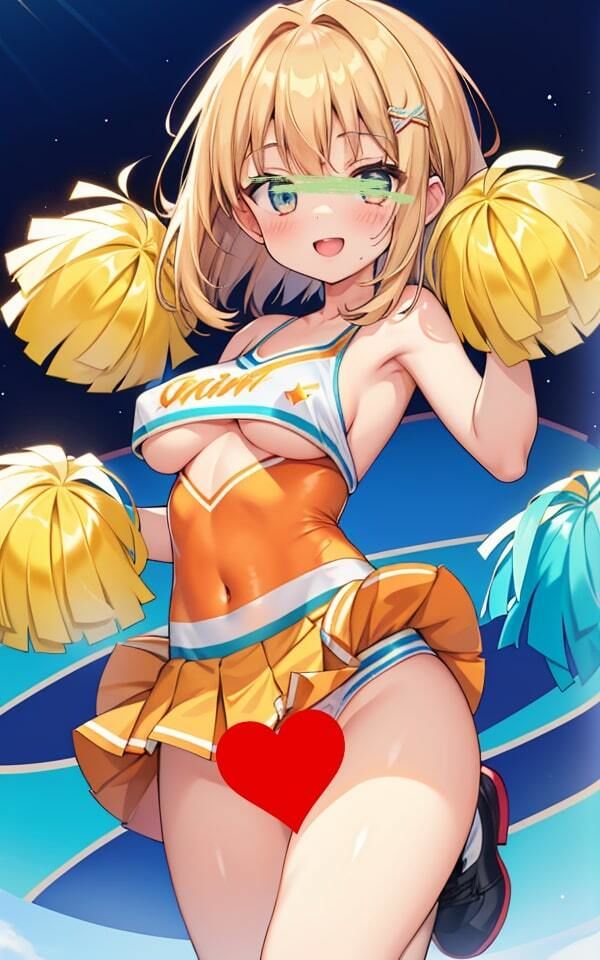 激しく踊るとみえちゃうかも？ サンプル5ページ目