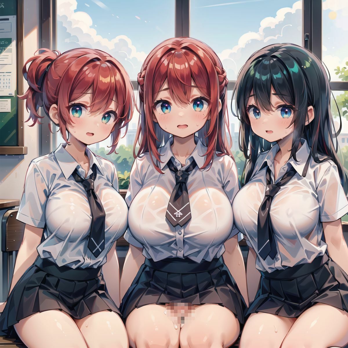 かわいい女子の中出し学園Part3 サンプル3ページ目