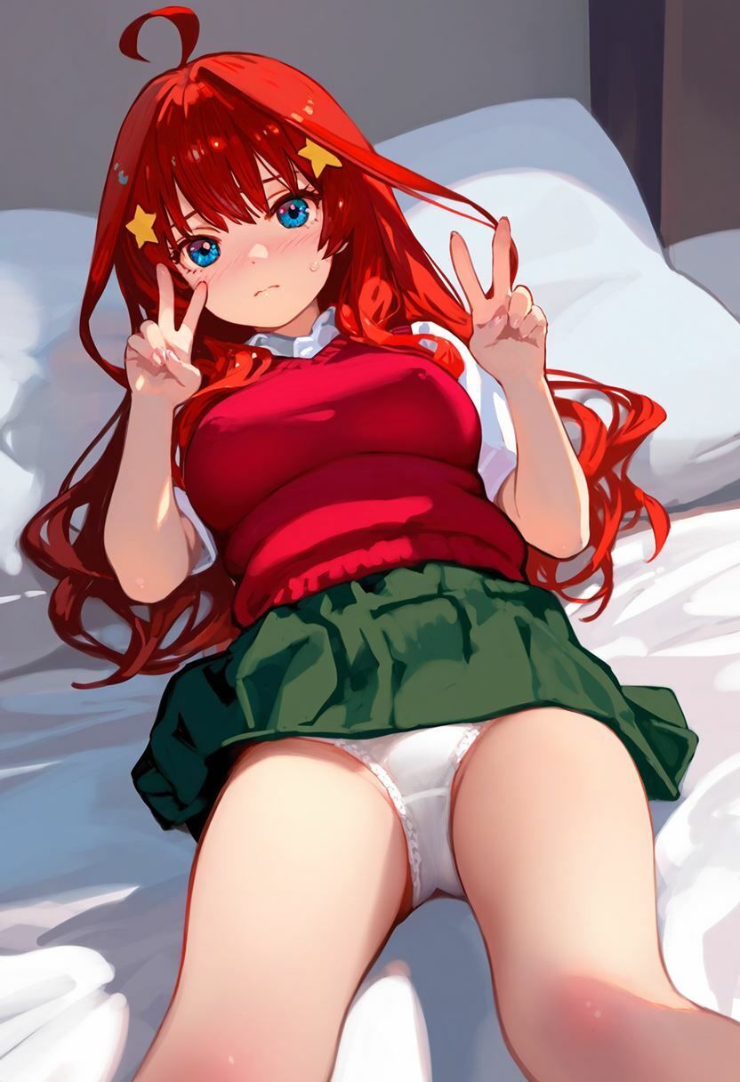 五等分の花嫁 大量ぱんつ サンプル10ページ目