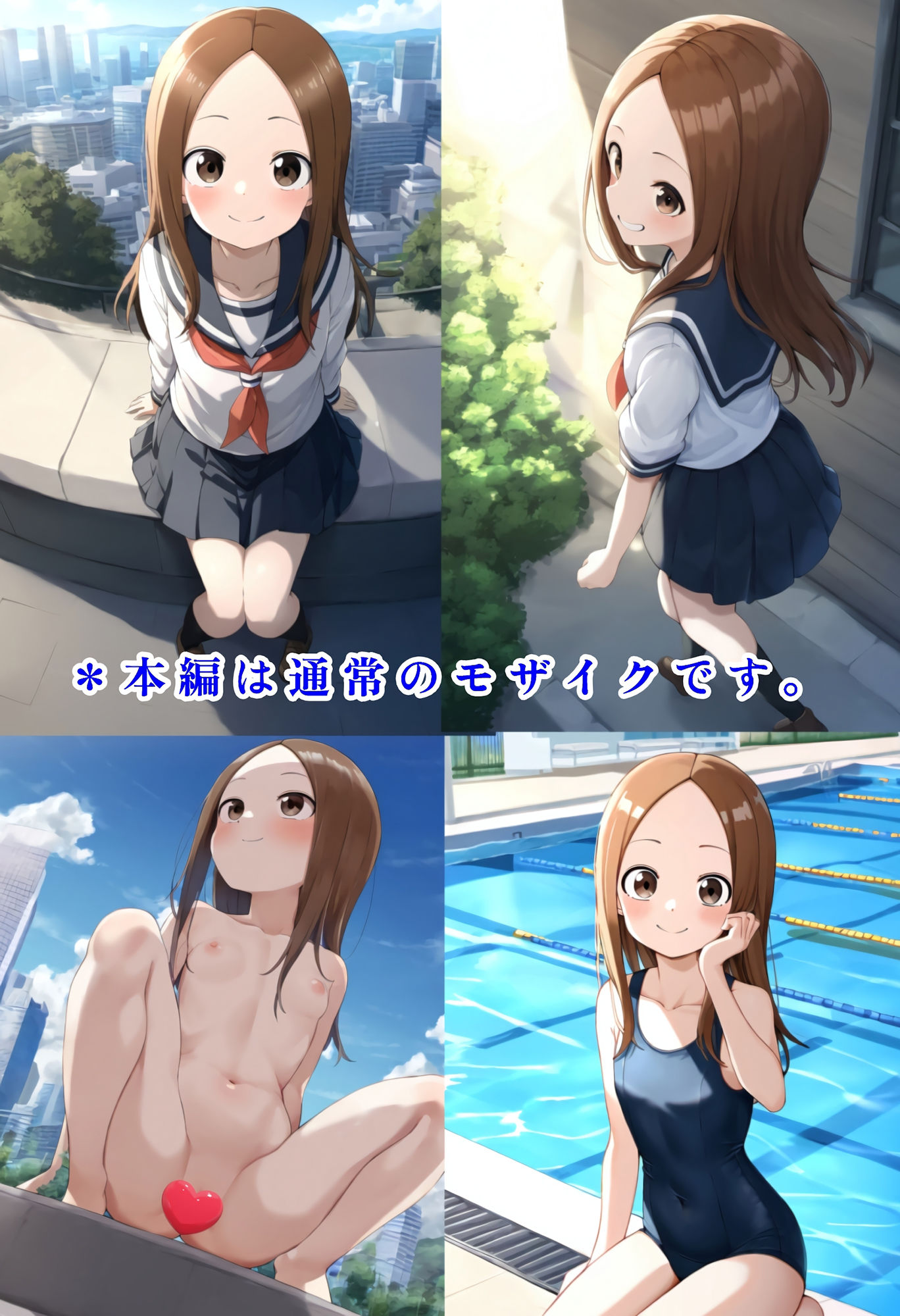 Ai image book.30 好きです。高〇さん！ サンプル1ページ目