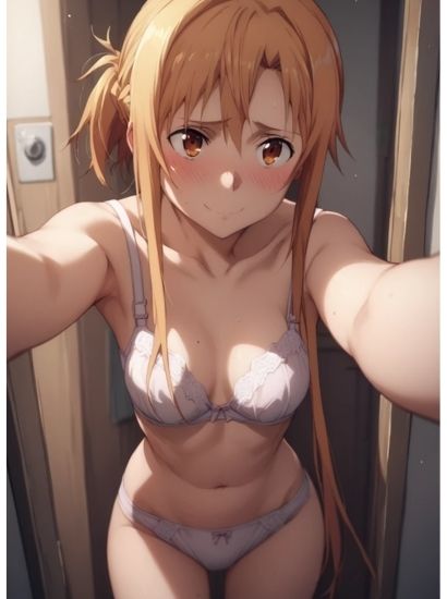 SAOのアスナから送られてきた自撮り写真 サンプル2ページ目