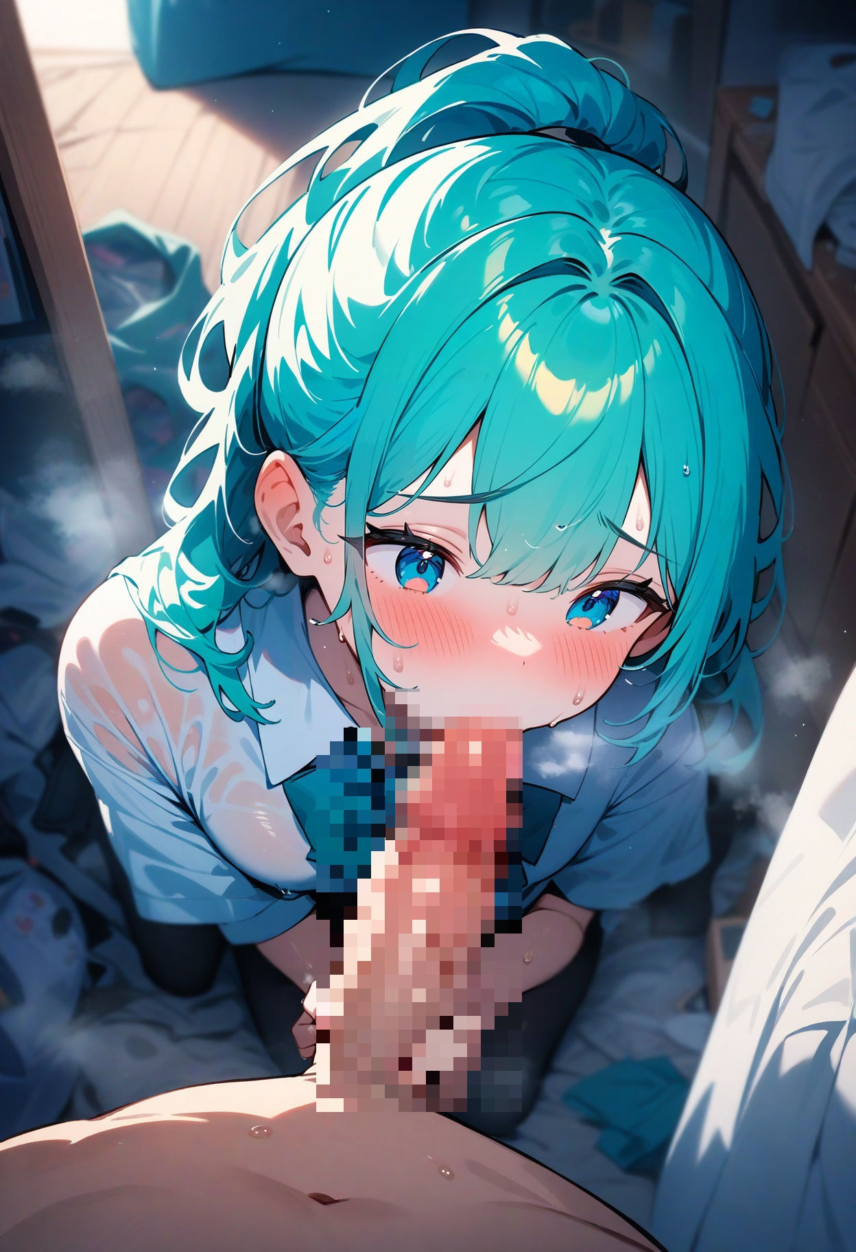 どエロい女子校生達と汗だくセックスする話＃2 サンプル3ページ目