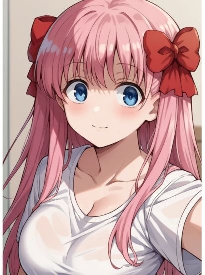 咲の原村和から送られてきた自撮り写真 サンプル1ページ目