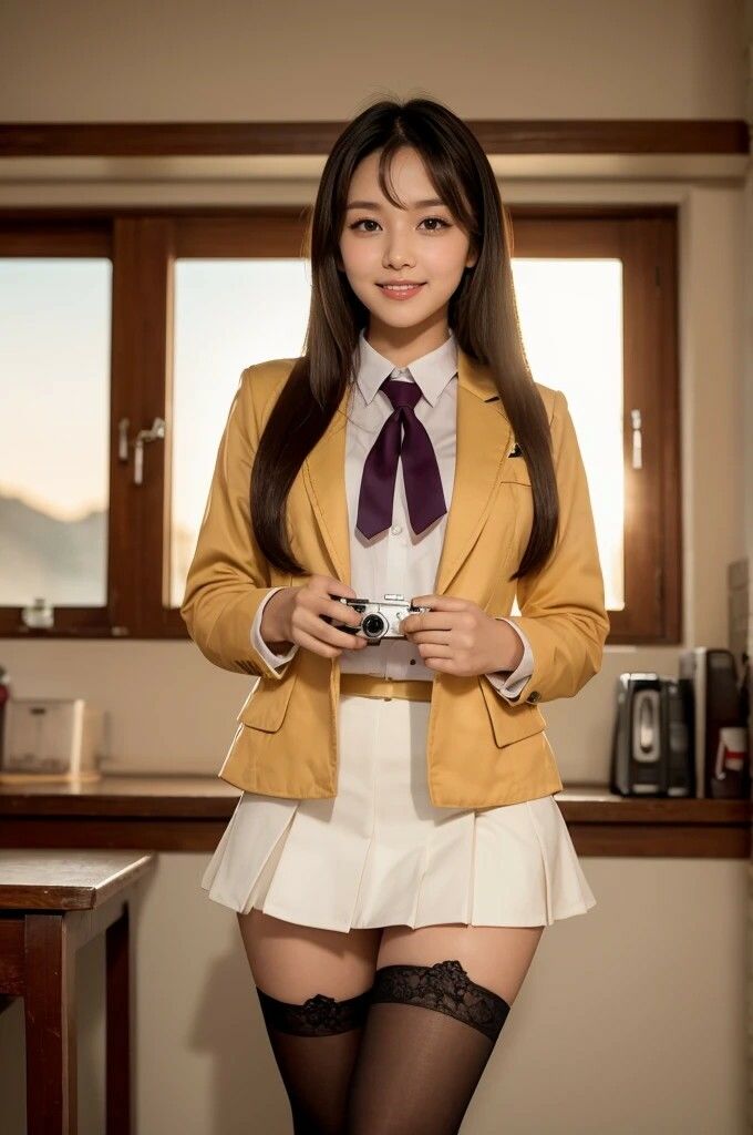 AI写真集グラビア31禁断の女子学生14:デジタルエコー官能美の新世界 サンプル5ページ目