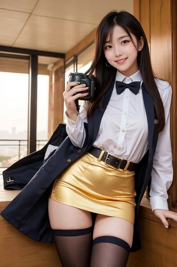 AI写真集グラビア31禁断の女子学生14:デジタルエコー官能美の新世界 サンプル8ページ目