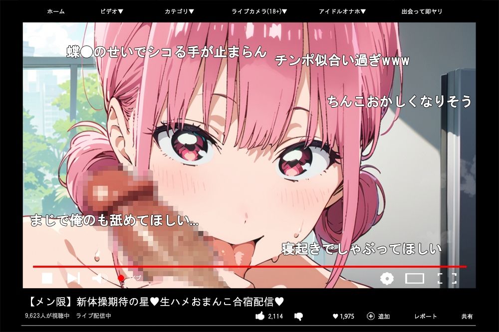 ドスケベのハコ 生ハメ合宿配信 サンプル7ページ目