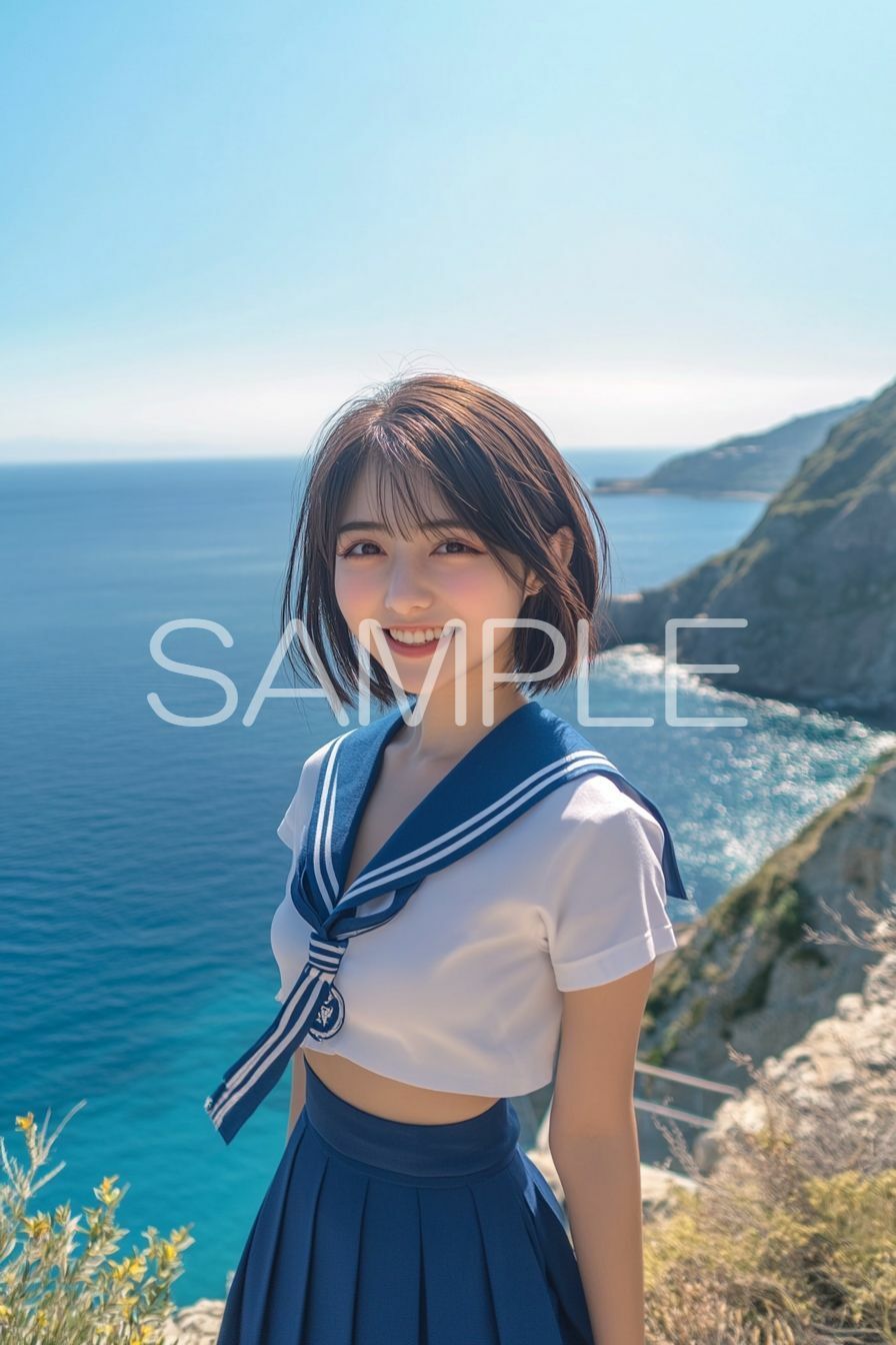 AI制服美女図鑑〜純粋な輝き〜 サンプル5ページ目