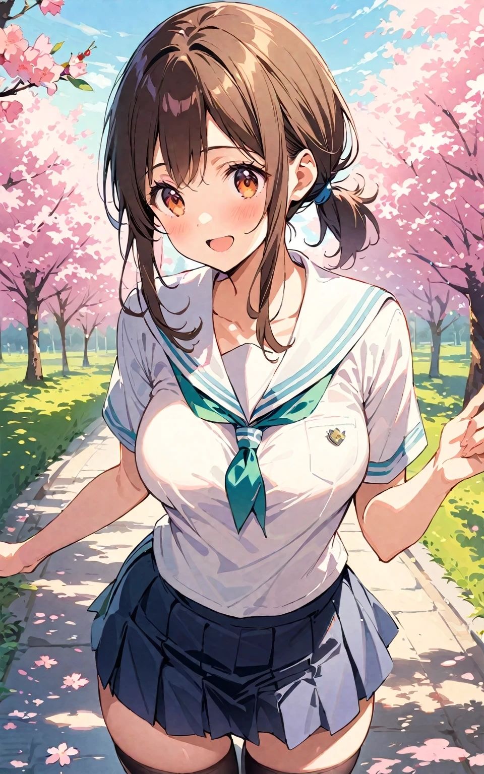 【R18】【美少女研究本】茶髪痴女編 サンプル1ページ目