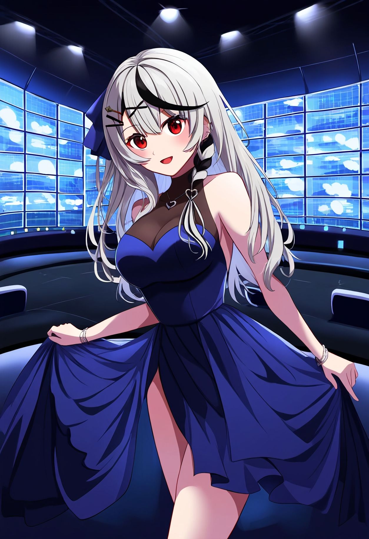 【買い切り版】バーチャル衣装故障で羞恥しゃかまた（English translation included） サンプル1ページ目