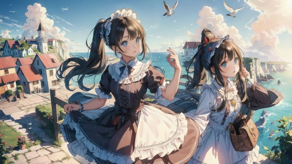 海辺のロ○ィタ少女イラスト集 サンプル3ページ目