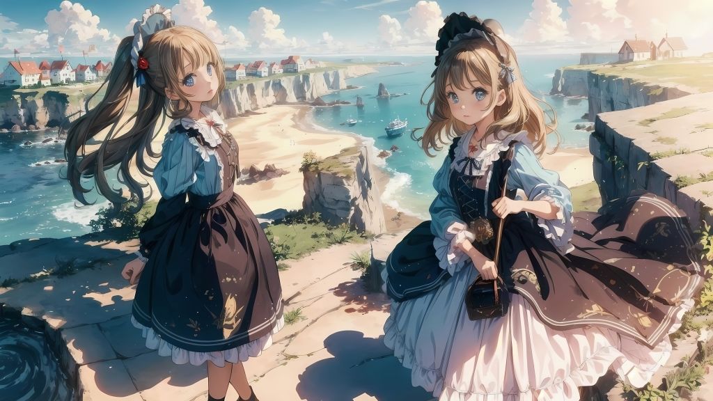 海辺のロ○ィタ少女イラスト集 サンプル4ページ目