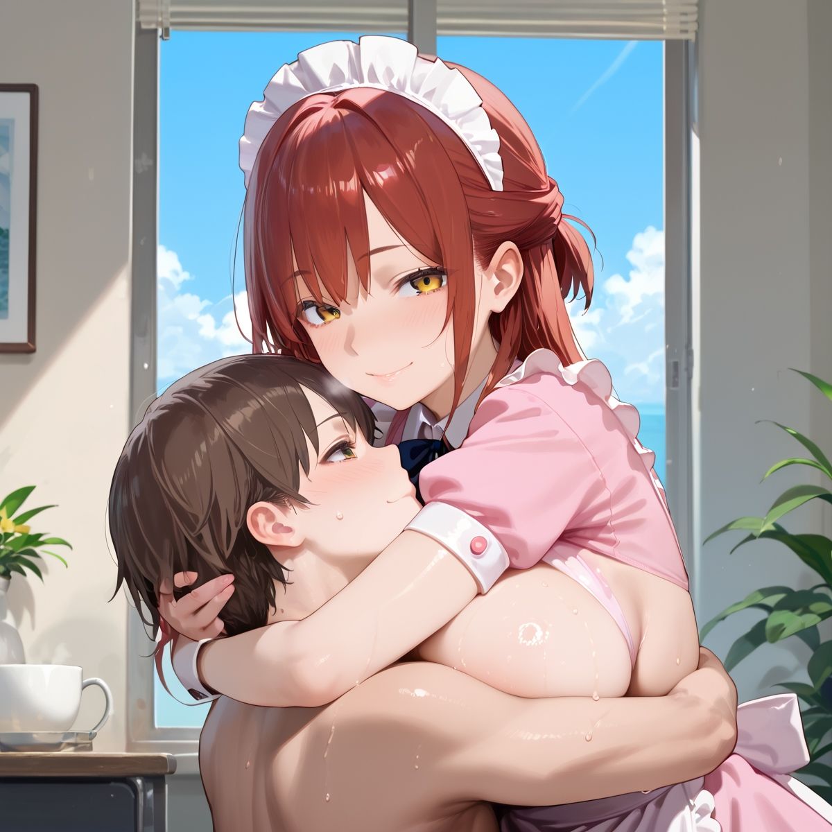 【vol3】Sっ気ある目つきのメイドの甘やかしテクにハマってます サンプル3ページ目
