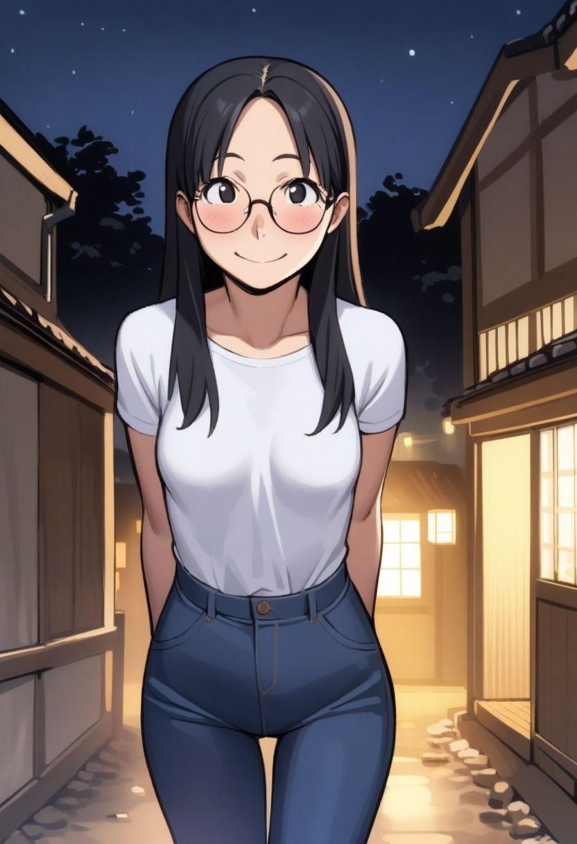 孕ませ村の地味子さん サンプル1ページ目