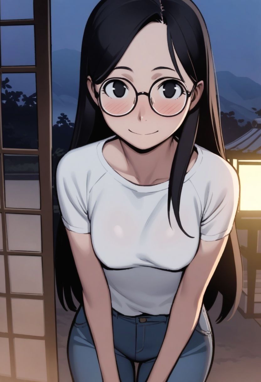孕ませ村の地味子さん サンプル2ページ目