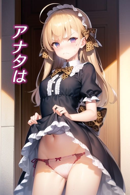 嫌な顔してパンツ見せてくる女の子〜ゴスロリ編〜 サンプル5ページ目