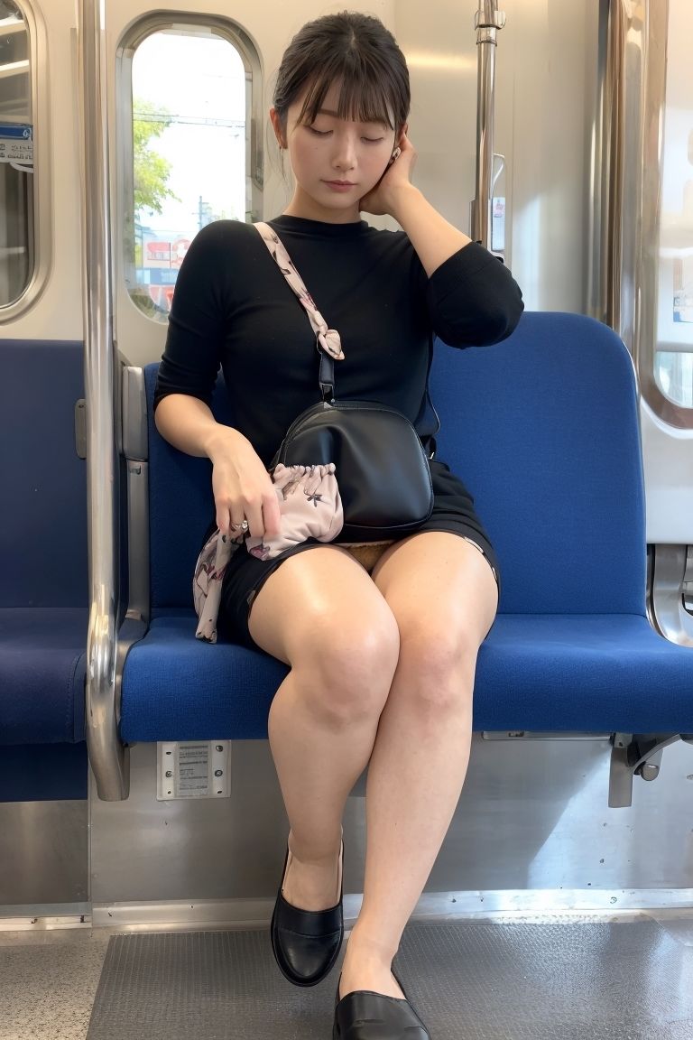 Generated Girls Collection vol.14 電車5 居眠り編 サンプル4ページ目