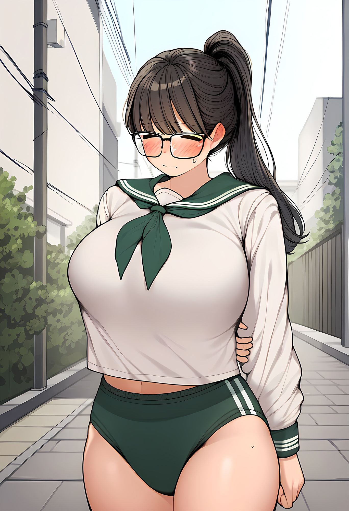 奥さん、娘さんの制服に着替えてもらえんか？ サンプル4ページ目