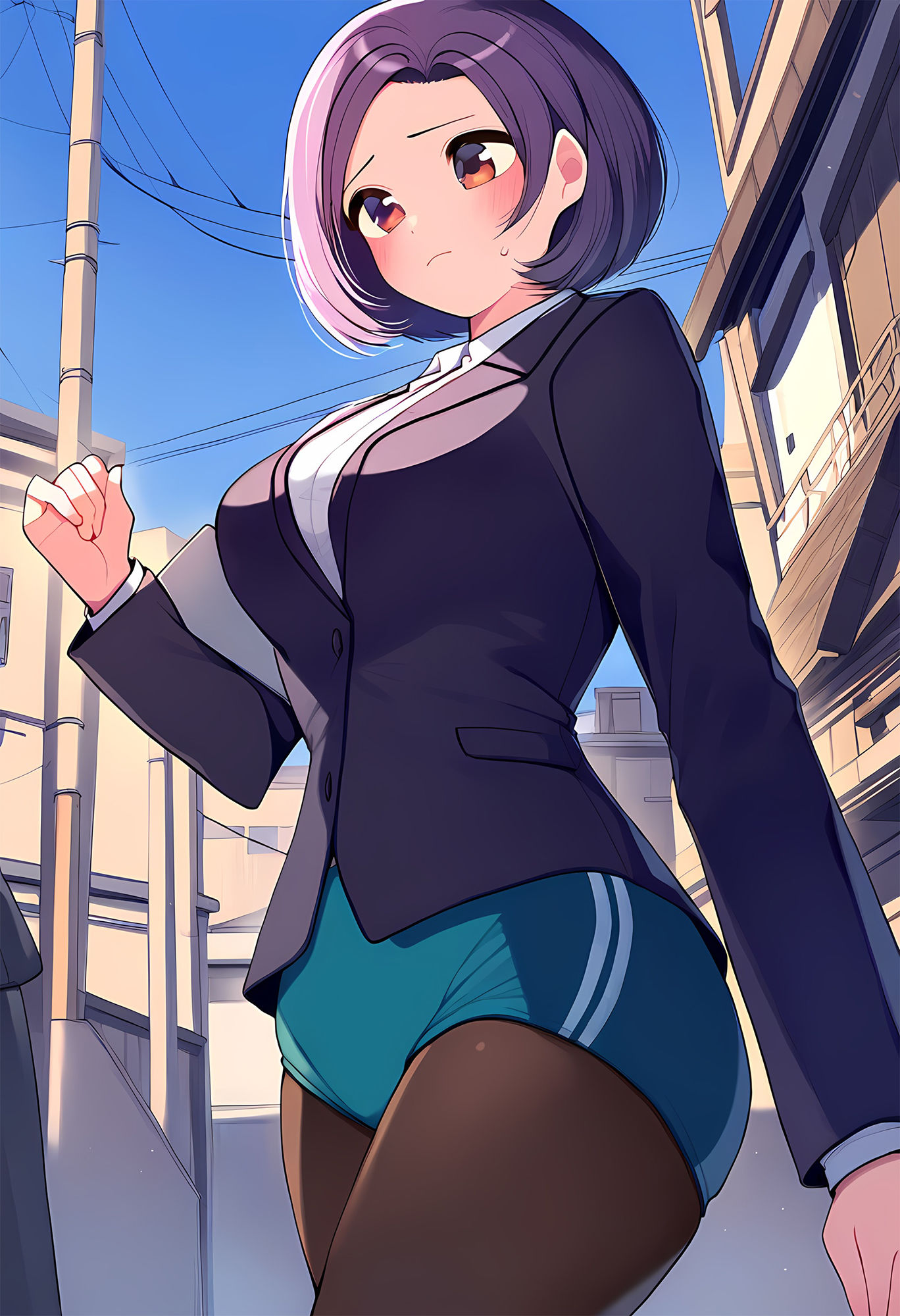 奥さん、娘さんの制服に着替えてもらえんか？ サンプル5ページ目
