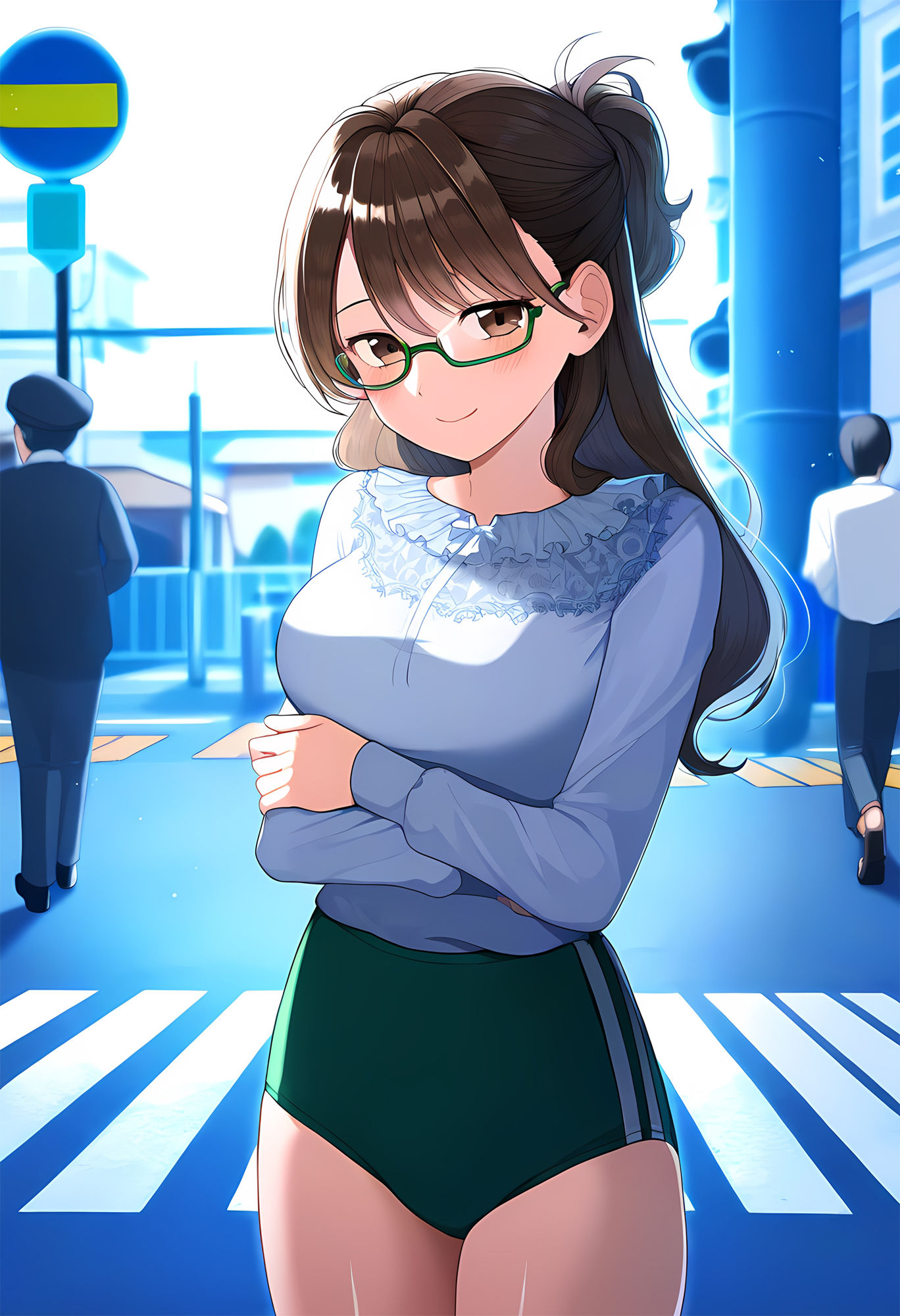 ブルマ先生―密着型ブルマー着衣の女教師との一年間の思い出― サンプル3ページ目