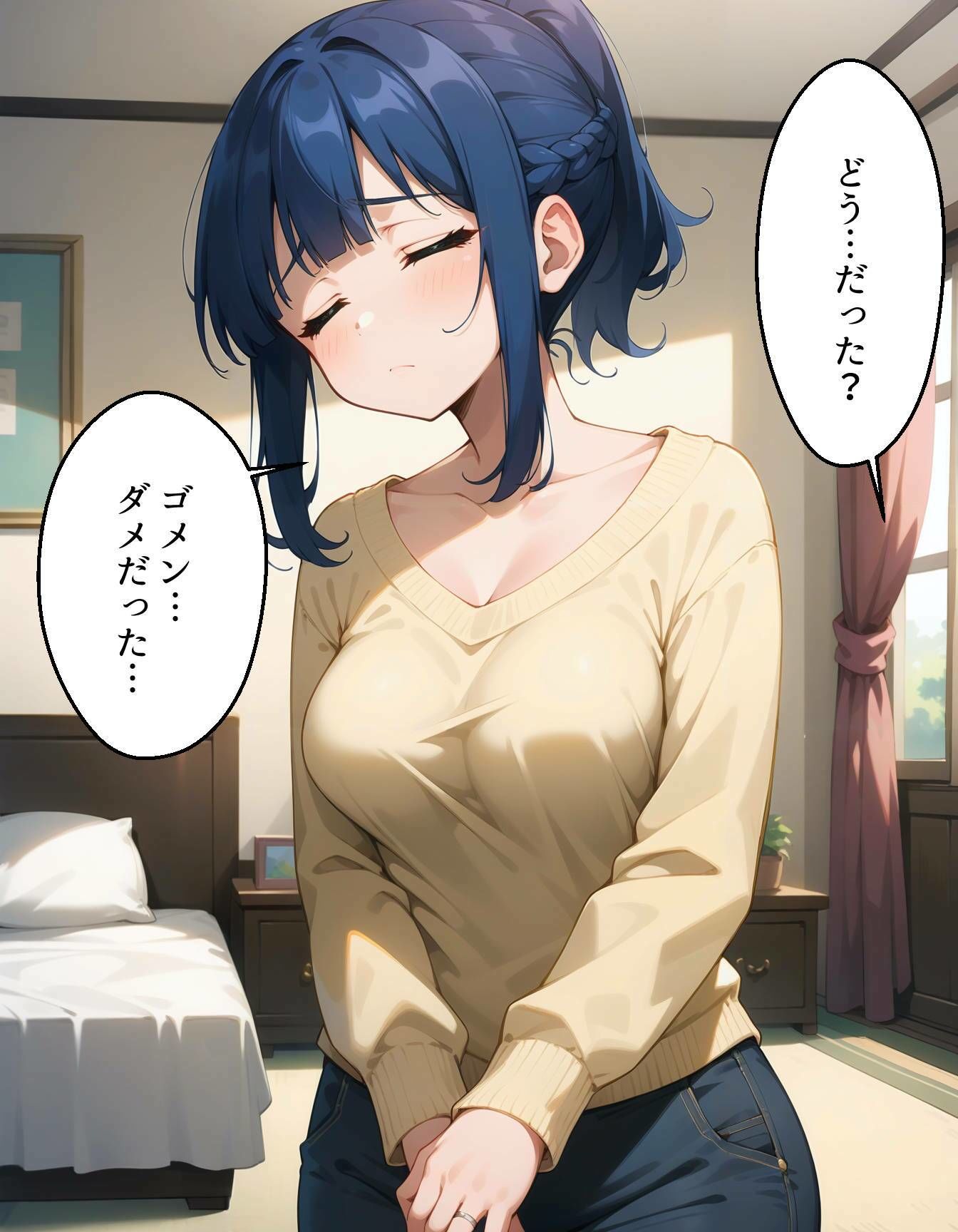私、妊娠しました。あなたの子です。 サンプル4ページ目