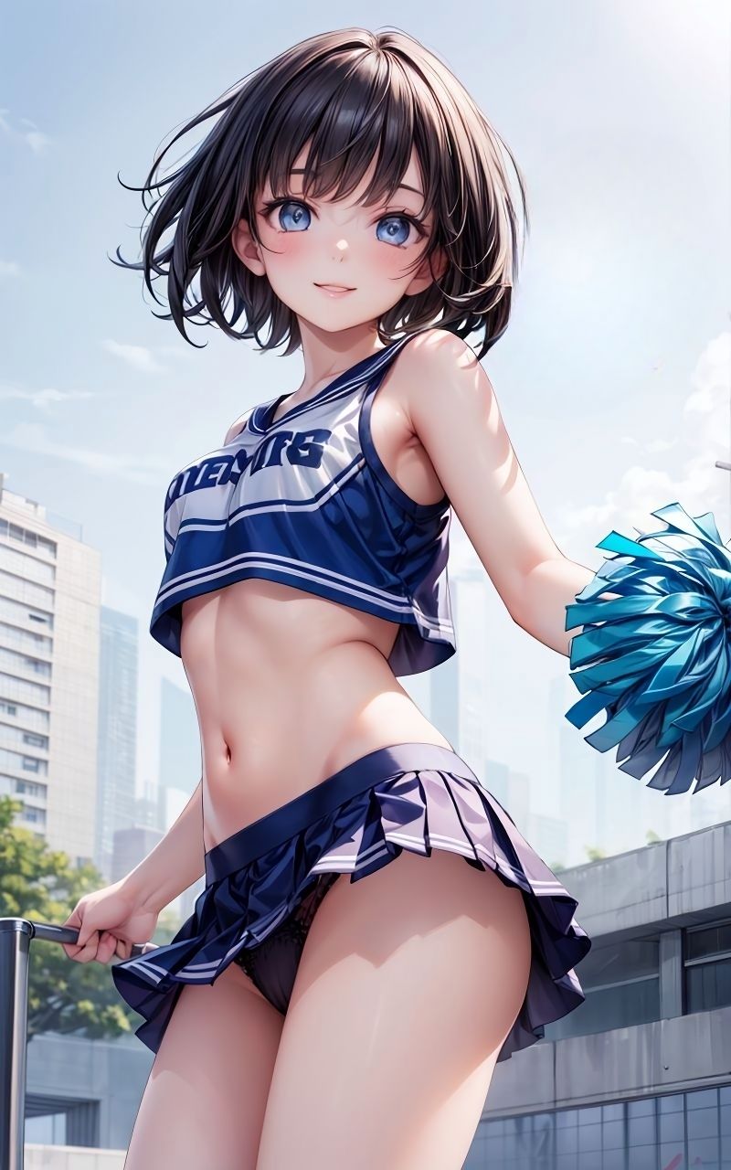 グラビア＆裏画像 JKアイドル 桑名海空 青制服バージョン サンプル2ページ目