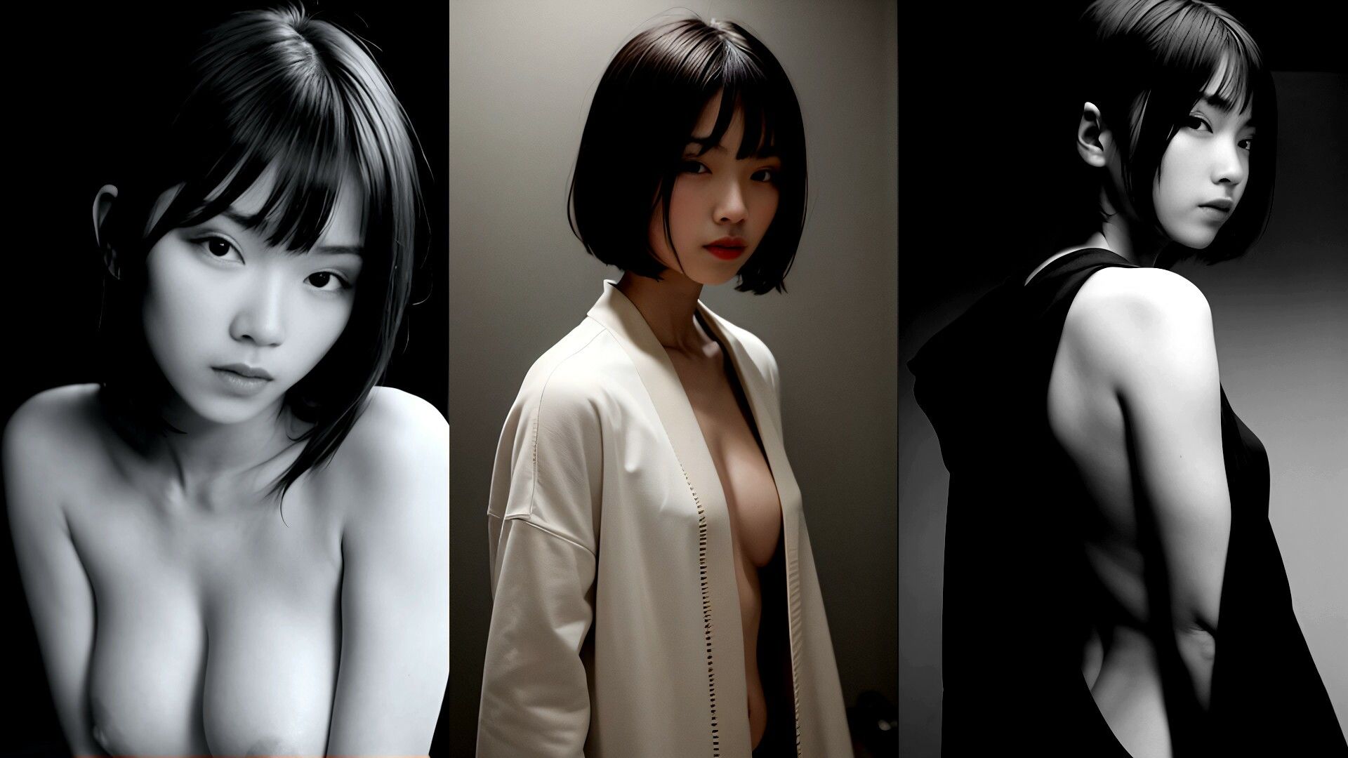 モノクロなエロス サンプル8ページ目