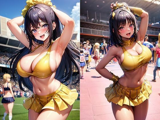 トップレスで応援してくれるって！ サンプル2ページ目