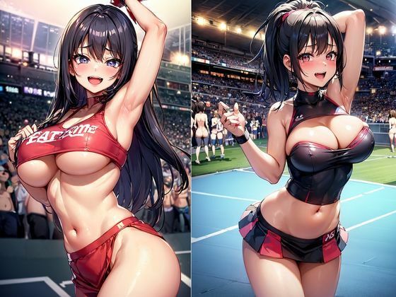目のやり場に困っちゃう サンプル1ページ目