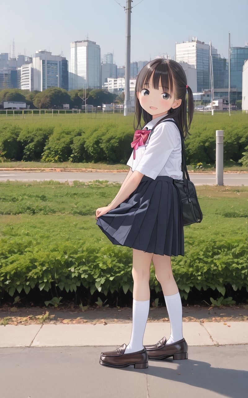 ロリっ子女子校性の目覚め サンプル2ページ目