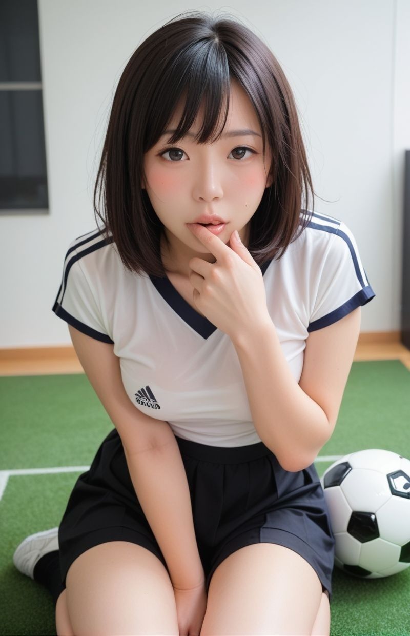サッカー女子の秘密 サンプル1ページ目