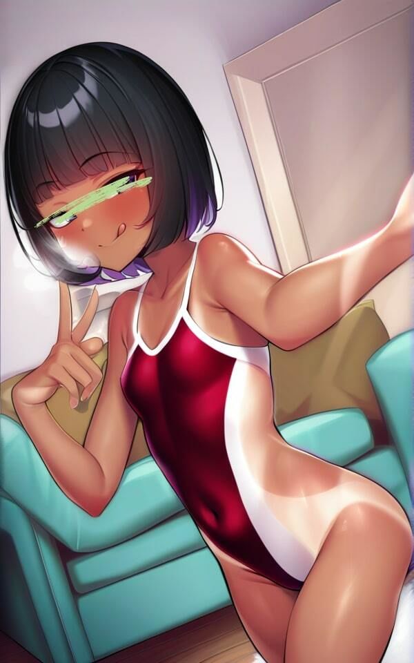 ロリっぽい彼女にスク水を着るようお願いしてみた！ サンプル2ページ目
