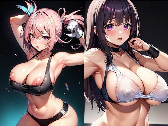 強い彼女の女の表情 サンプル4ページ目