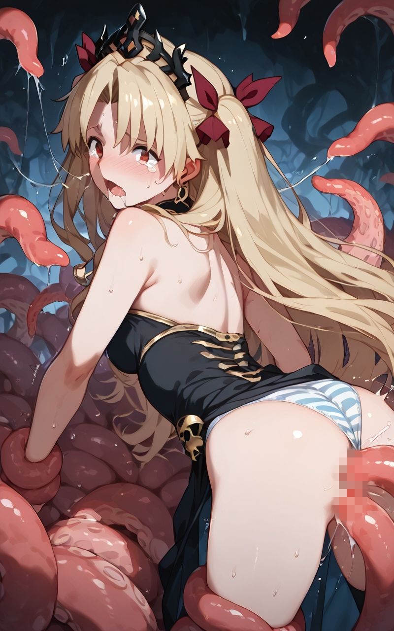 触手敗北 イシュタル（Fate） サンプル3ページ目