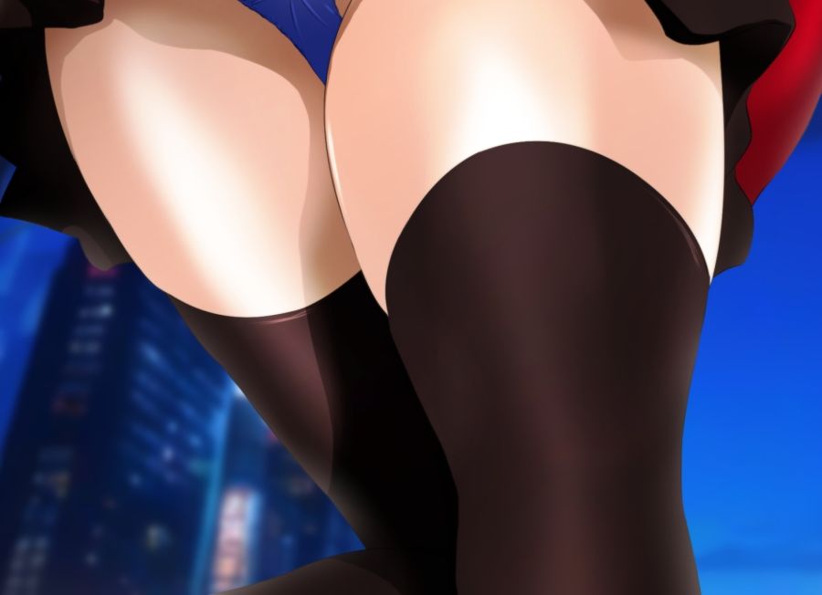 見上げる巨大な遠○凛 サンプル5ページ目