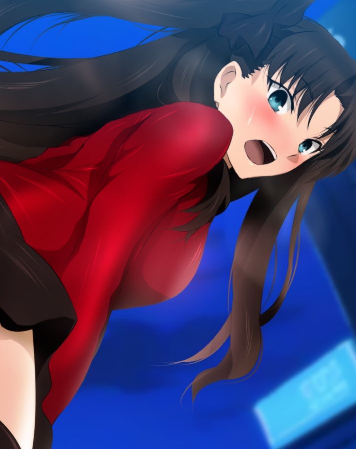 見上げる巨大な遠○凛 サンプル7ページ目