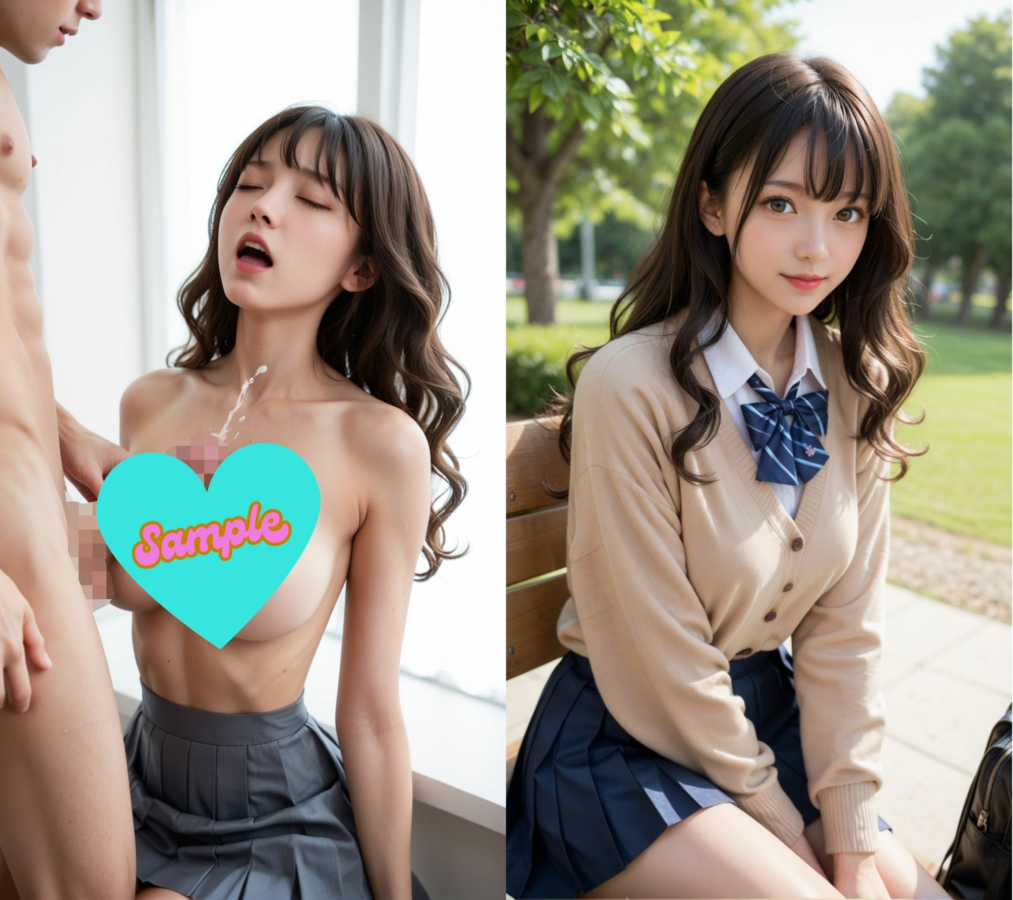 清楚ギャルを、ただ欲望のままに汚したい。 サンプル3ページ目