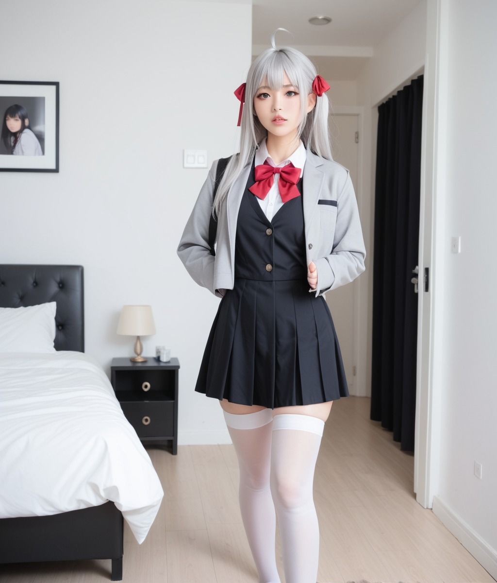 アーリャさんコスプレイヤーと撮影終わりの教室えっち【57p 旧モデル】 サンプル3ページ目