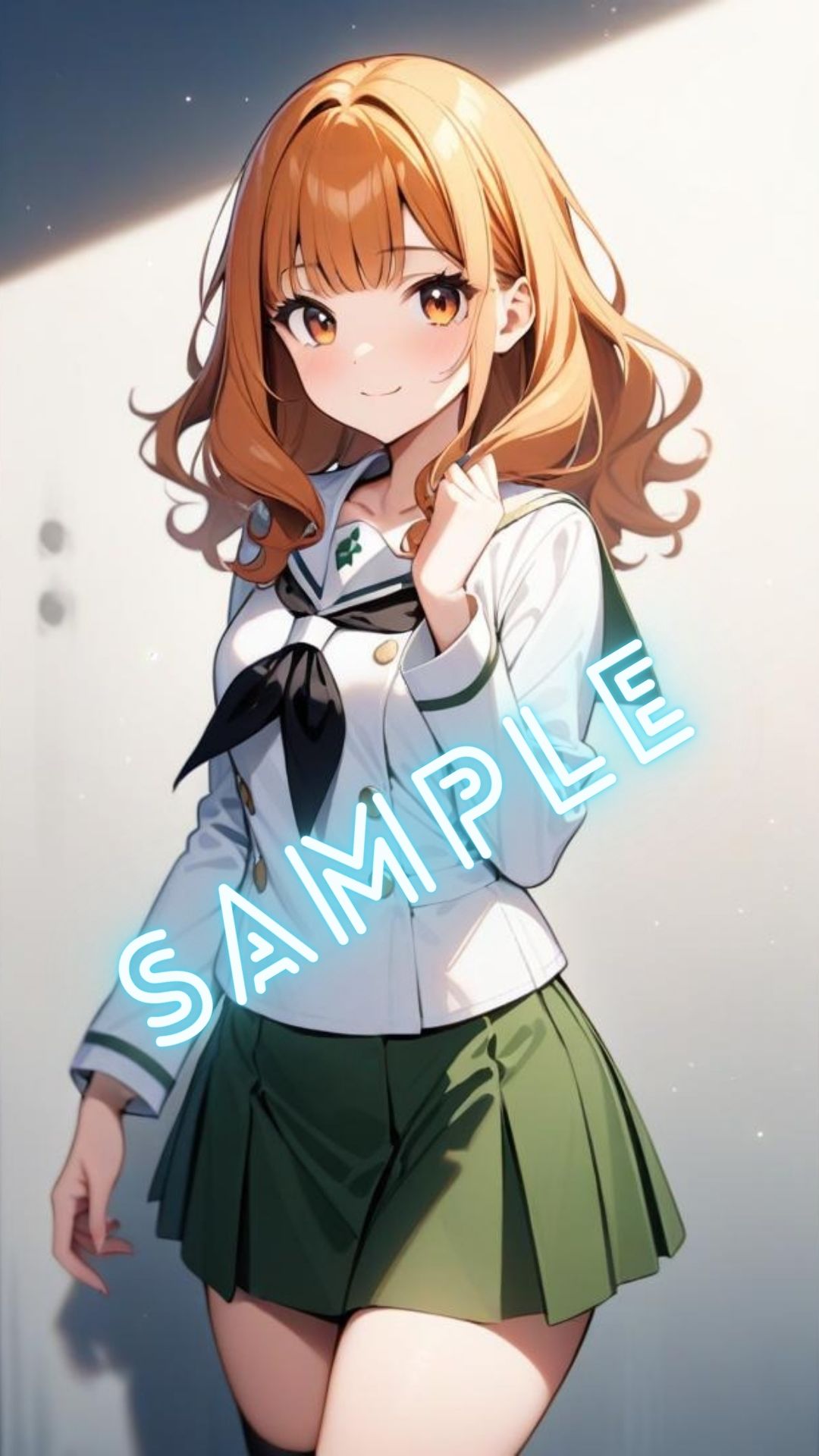 ガー◯ズ＆パンツァー 武部◯織風 画像集 サンプル1ページ目