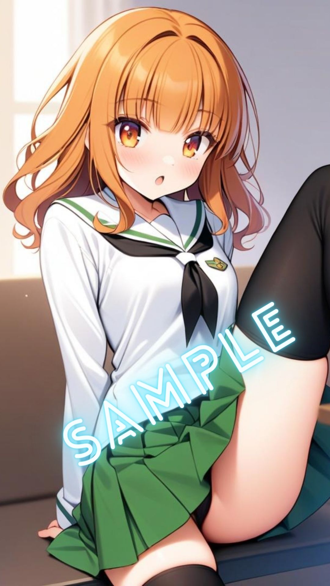 ガー◯ズ＆パンツァー 武部◯織風 画像集 サンプル2ページ目