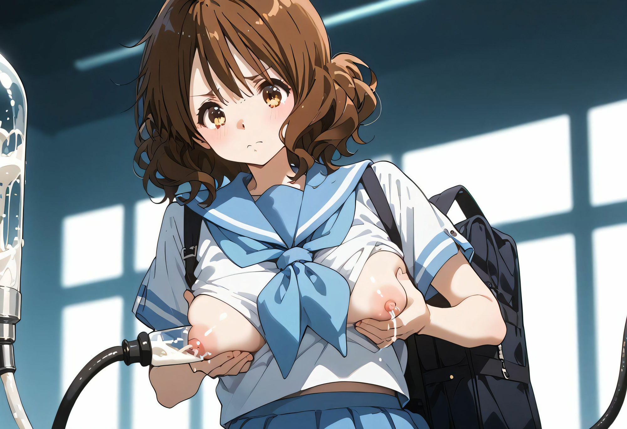 綺麗な搾り方 サンプル2ページ目