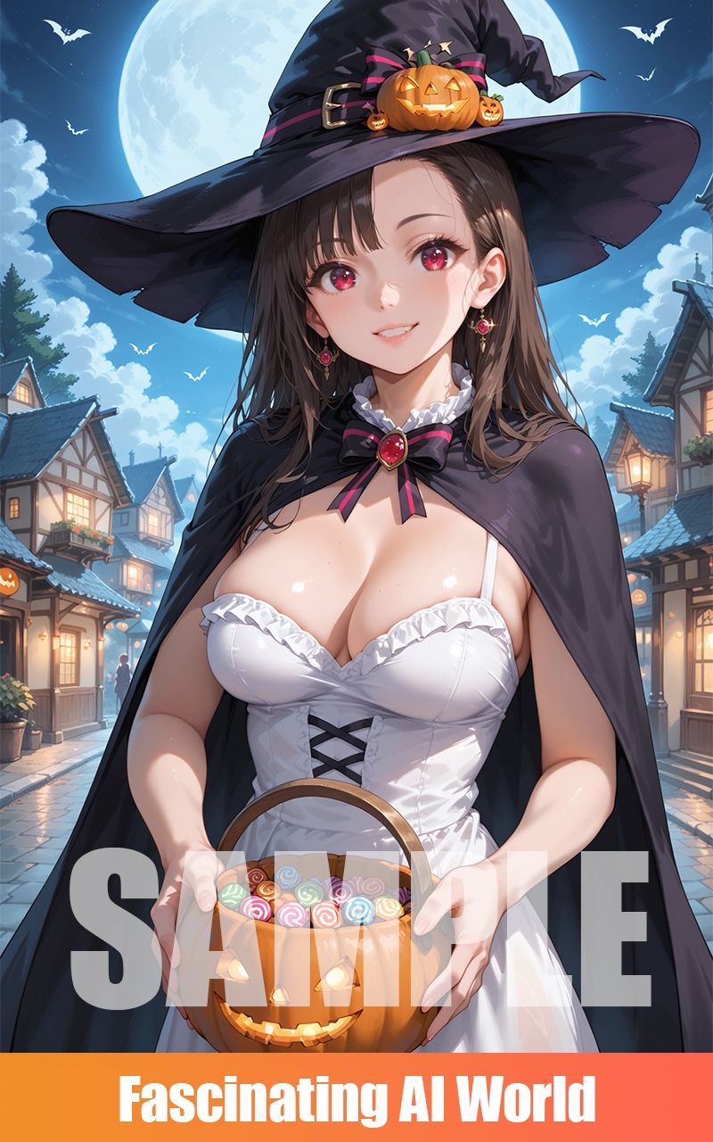 ハッピーハロウィン サンプル1ページ目
