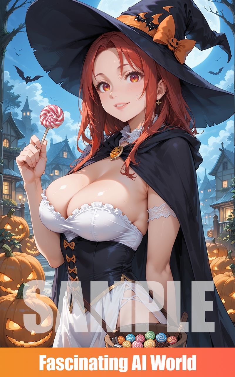 ハッピーハロウィン サンプル2ページ目